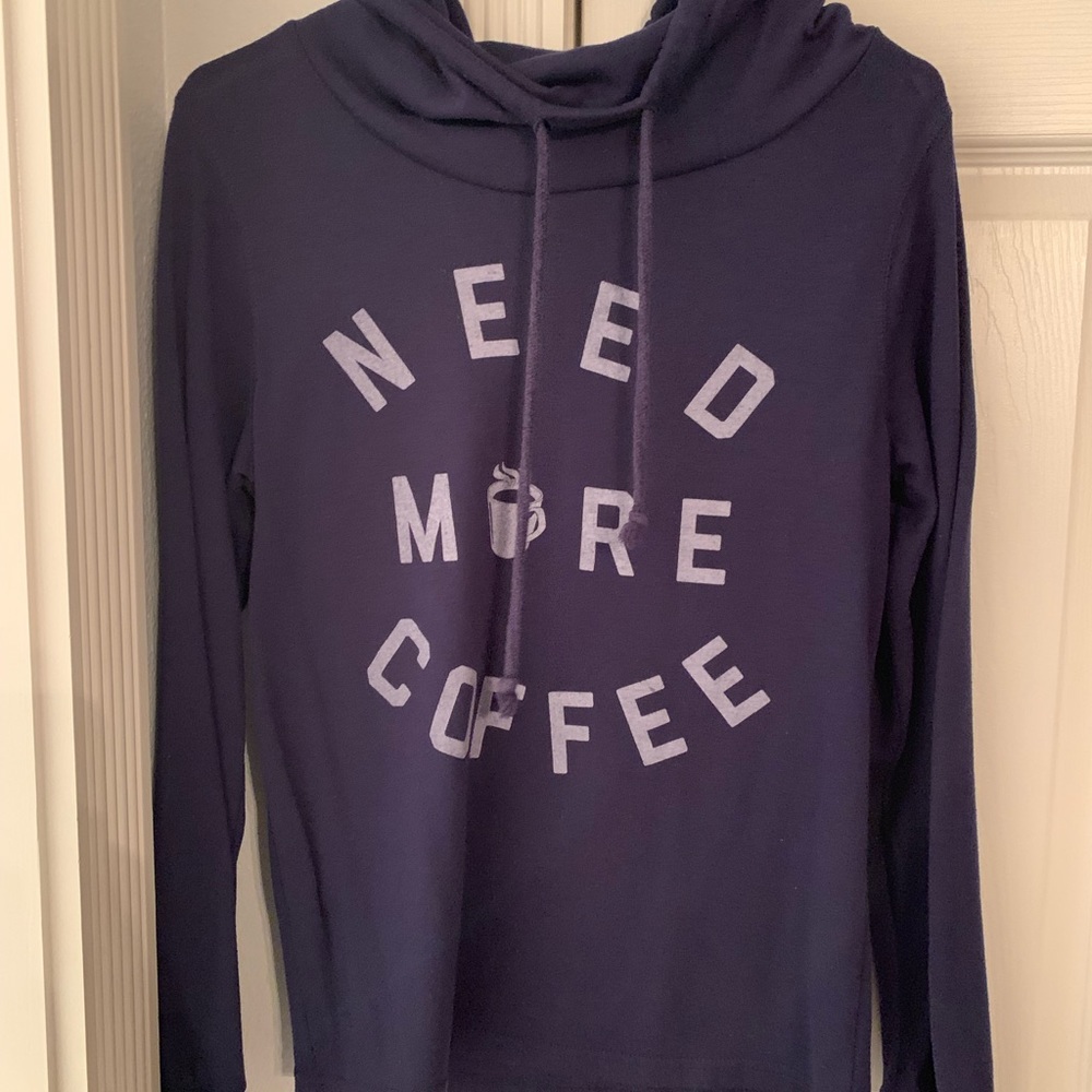 navy blue sweater **need more coffee**